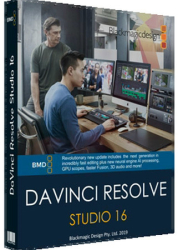 : Blackmagic Design DaVinci Resolve Studio v16.2.2.12 (x64)