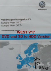 : Volkswagen Navigation Europe West V17 SD to Hdd Version