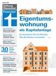 :  Stiftung Warentest Finanztest Magazin Februar No 02 2021