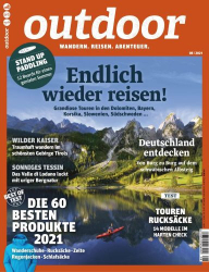 : Outdoor Magazin Wandern, Reisen, Abenteuer No 08 2021
