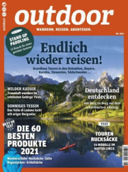 : outdoor (Reisen, Wandern, Abenteuer) Magazin Nr 08 August 2021
