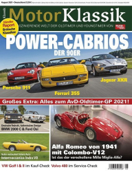: Auto Motor Sport Motor Klassik Magazin Nr 08 2021
