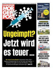 :  Hamburger Morgenpost vom 11 August 2021
