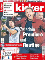 : Kicker Sportmagazin No 67 vom 19  August 2021
