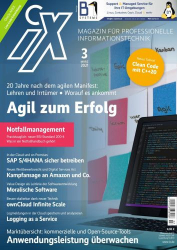 : iX Magazin für professiopnelle Informationstechnik März 2021
