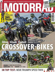 : Motorrad Magazin No 18 vom 20 August 2021
