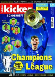 :  Kicker Magazin Sonderheft Chapions League 2021,2022