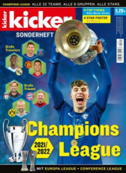 : Kicker Sportmagazin Sonderheft Chapions League 2021-2022

