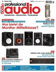 : Professional Audio Magazin No 10 Oktober 2021
