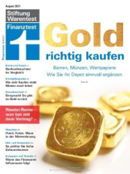 :  Stiftung Warentest Finanztest Magazin No 08 2021