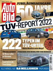 : Auto Bild Sonderheft Tüv-Report 2022 No 02 Herbst 2021
