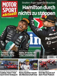 : Motorsport aktuell Magazin No 49 vom 17  November 2021
