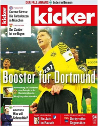 : Kicker Sportmagazin No 94 vom 22  November 2021
