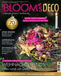 :  Blooms Deco Magazin November-Dezember No 06 2021