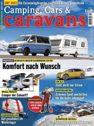 : Camping, Cars und Caravans Magazin No 01 Januar 2022
