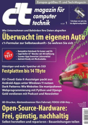 : c't Magazin für Computertechnik No 01 Januar 2022
