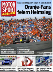 : Motorsport Aktuell Magazin No 39 vom 07  September 2022
