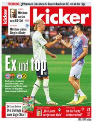 :  Kicker Sportmagazin No 74 vom 12 September 2022
