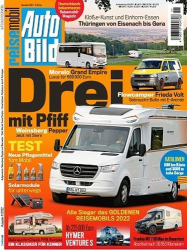 : Auto Bild Reisemobil Magazin No 11 November 2022
