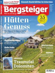 :  Bergsteiger Das Tourenmagazin November No 11 2022
