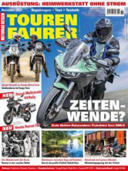 :  Tourenfahrer Motorradmagazin November No 11 2022