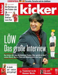 : Kicker Sportmagazin No 86 vom 24  Oktober 2022
