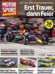 : Motorsport aktuell Magazin No 46 vom 26  Oktober 2022
