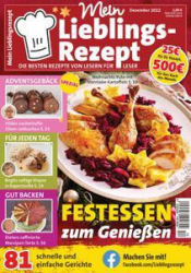 :  Mein Lieblingsrezept Magazin Dezember No 12 2022