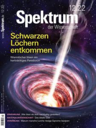 :  Spektrum der Wissenschaft Magazin Dezember No 12 2022