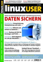 :  LinuxUser  Magazin Dezember No 12 2022