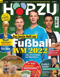 : Hötzu Fernsehzeitschrift No 46 vom 11  November 2022
