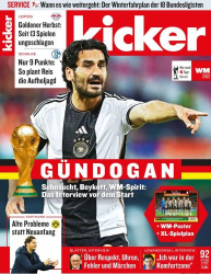 : Kicker Sportmagazin No 92 vom 14  November 2022
