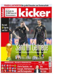 :  Kicker Sportmagazin No 93 vom 17 November 2022