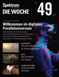 : Spektrum der Wissenschaft Die Woche Magazin No 49 2022
