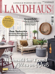 : Landhaus Living Magazin No 01 Januar-Februar 2023
