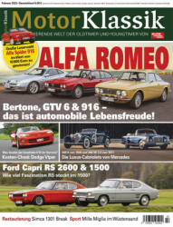 :  Auto Motor Klassik Magazin Februar No 02 2023