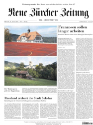 : Neue Zurcher Zeitung - 11. Januar 2023