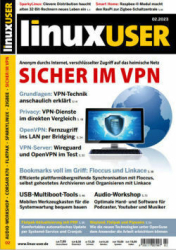 :  LinuxUser Magazin Februar No 02 2023