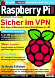 :  Raspberry Pi Geek Magazin Februar-März No 03 2023