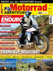 : Motorrad Abenteuer Magazin No 03 Mai-Juni 2023
