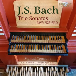 : Manuel Tomadin - J.S. Bach: Trio Sonatas BWV 525-530 (2023) Mp3 / Flac / Hi-Res