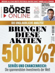 :  Börse Online Magazin No 26 vom 29 Juni 2023