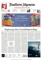 :  Frankfurter  Allgemeine Sonntagszeitung vom 19 Oktober 2023