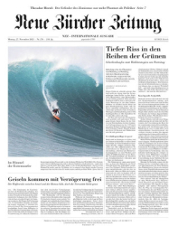 : Neue Zurcher Zeitung International - 27. November 2023