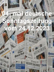 : 04- Diverse deutsche Sonntagszeitungen vom 24  Dezember 2023
