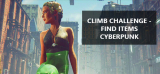 : Climb Challenge Find Items Cyberpunk-Tenoke