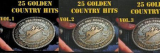 : 25 Golden Country Hits Vol.01-03 - Sammlung (03 Alben) (1997) N