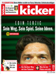 :  Kicker Sportmagazin No 26 vom 25 März 2024
