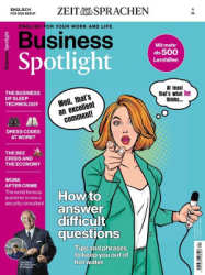 : Business Spotlight (Englisch für den Beruf) Magazin Nr 04 2024
