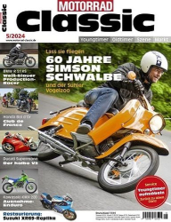 : Motorrad Classic Magazin No 05 Mai 2024
